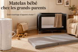 Matelas bébé chez les grands-parents : lequel choisir ?